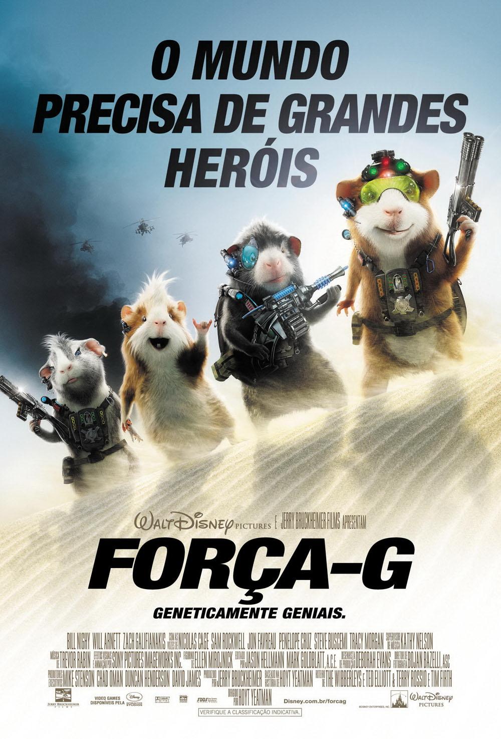 Постер фильма Миссия Дарвина | G-Force