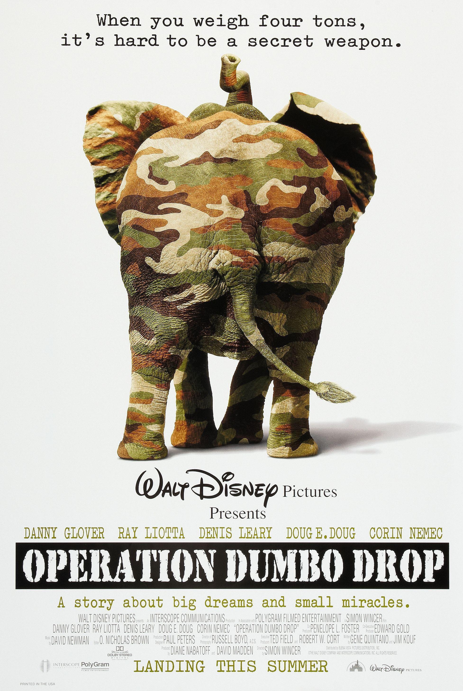 Постер фильма Операция «Слон» | Operation Dumbo Drop