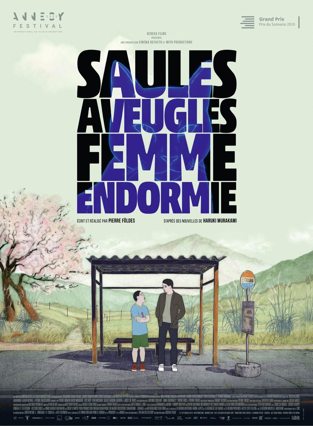 Постер фильма Слепая ива, спящая женщина | Saules aveugles, femme endormie