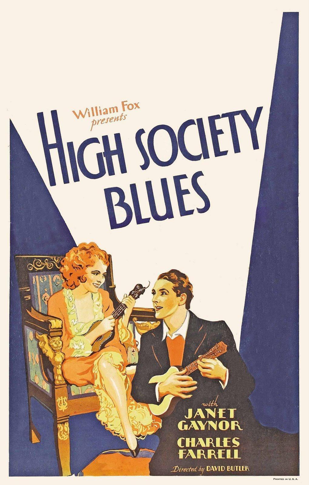 Постер фильма High Society Blues