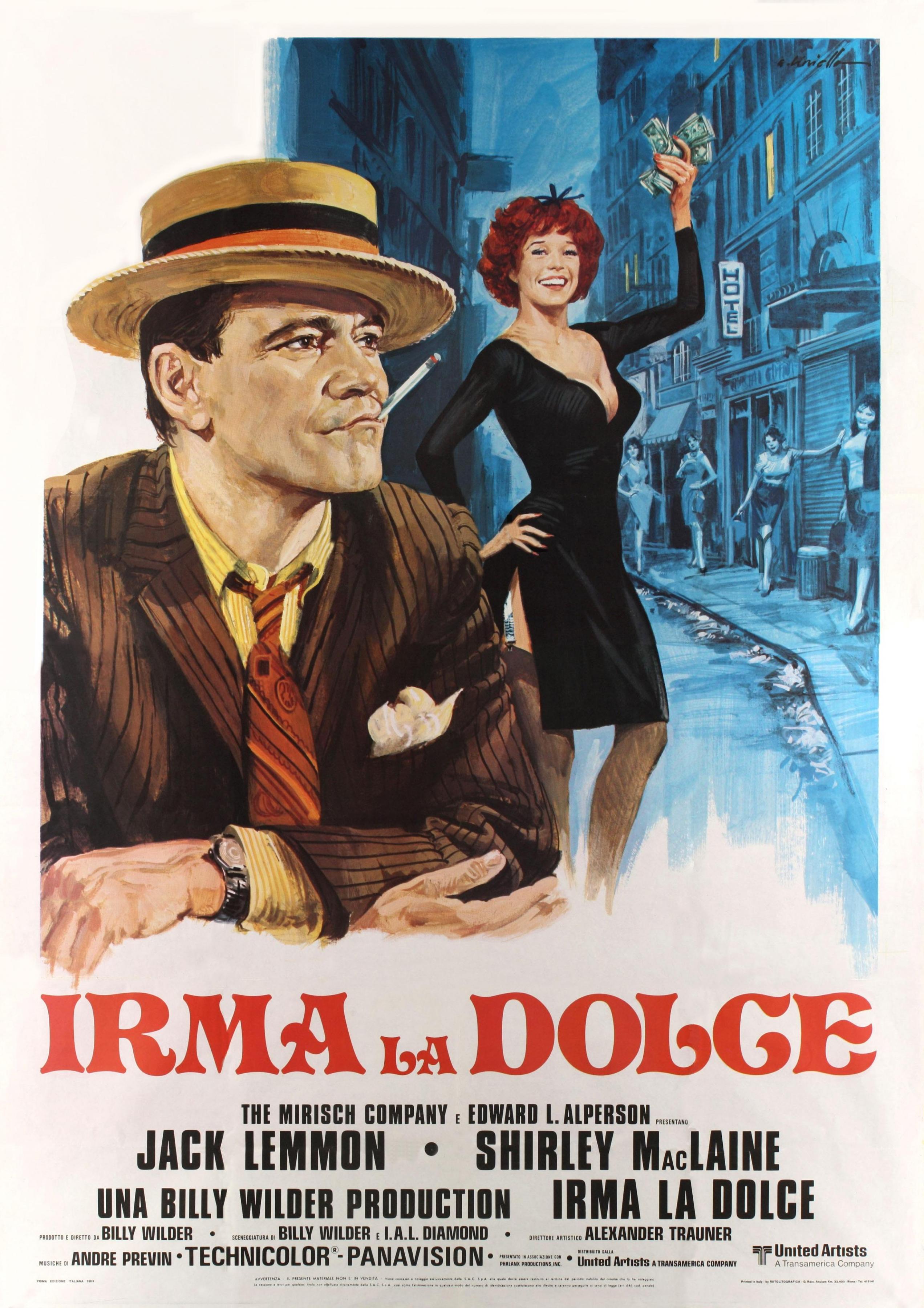 Постер фильма Нежная Ирма | Irma la Douce
