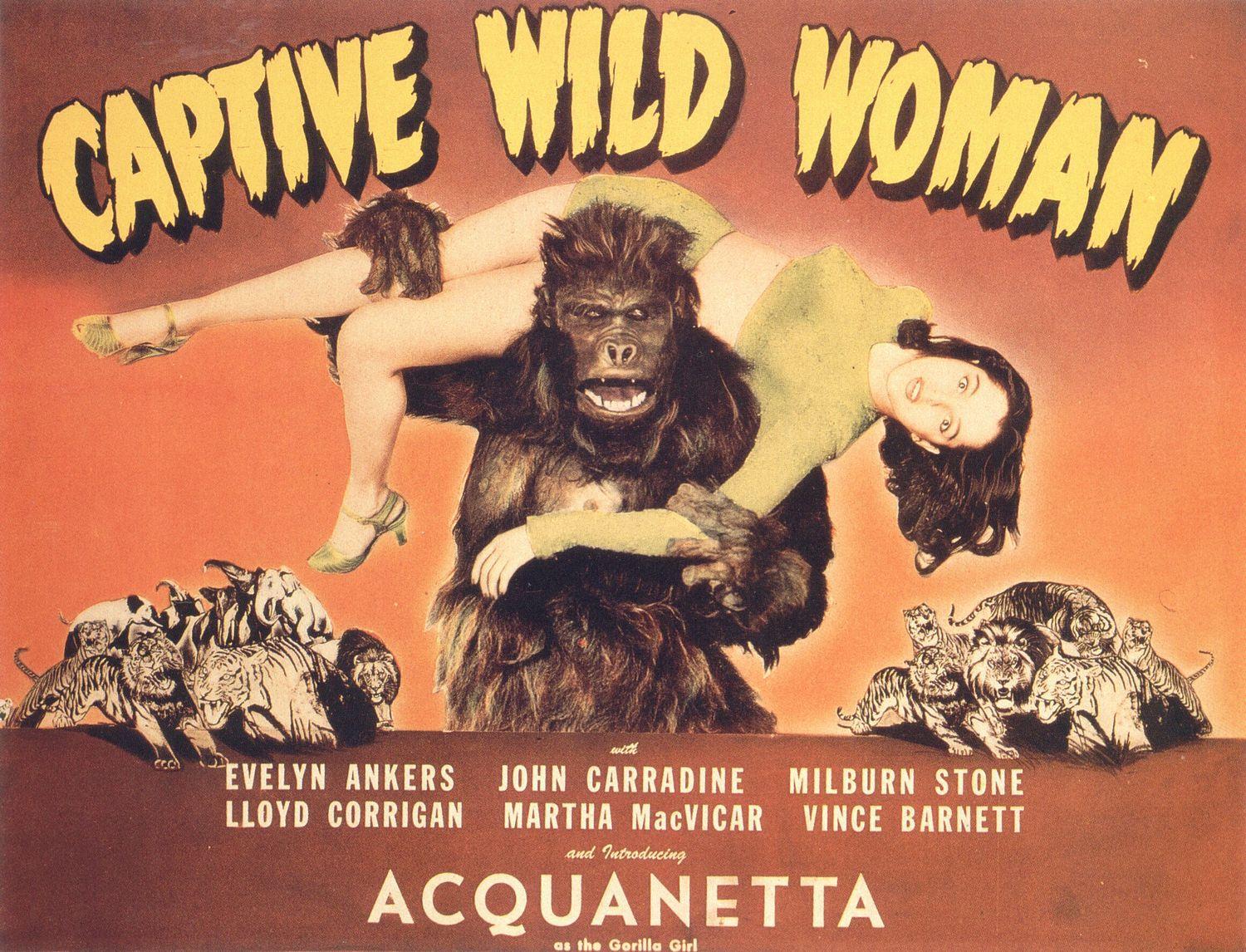 Постер фильма Captive Wild Woman