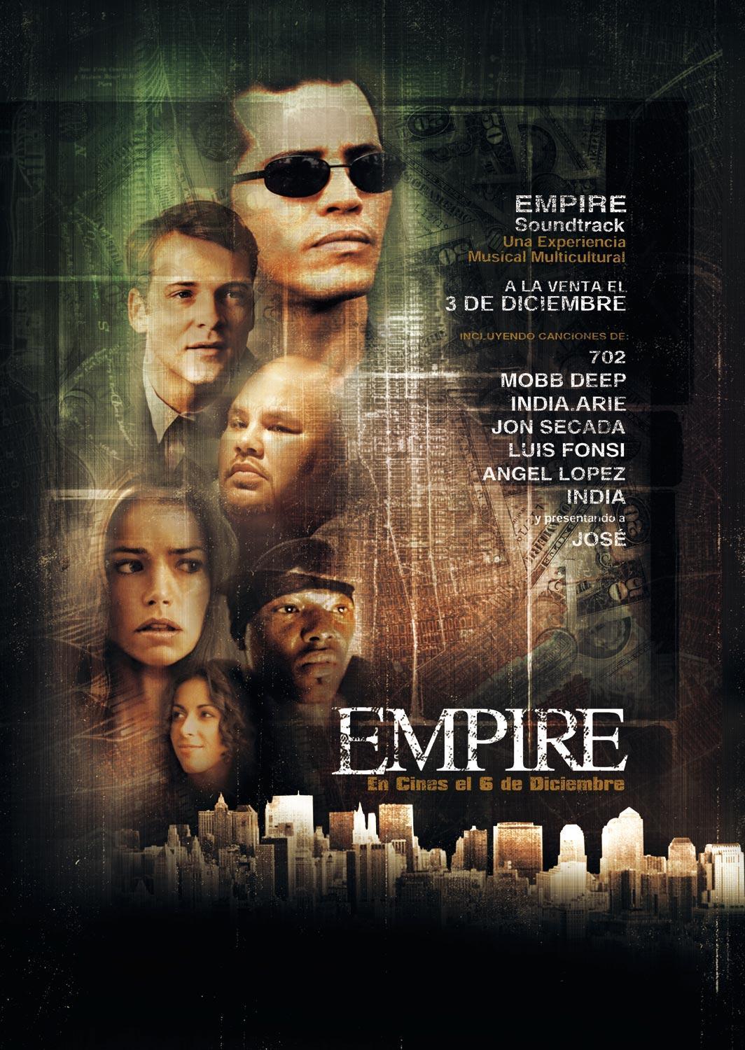 The new empire movie. Империя (Empire) 2002. Постер фильму 2002 года. Империя постеры.