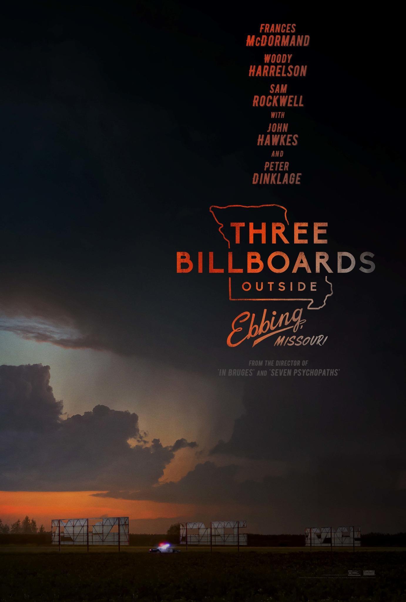 Постер фильма Три билборда на границе Эббинга, Миссури | Three Billboards Outside Ebbing, Missouri