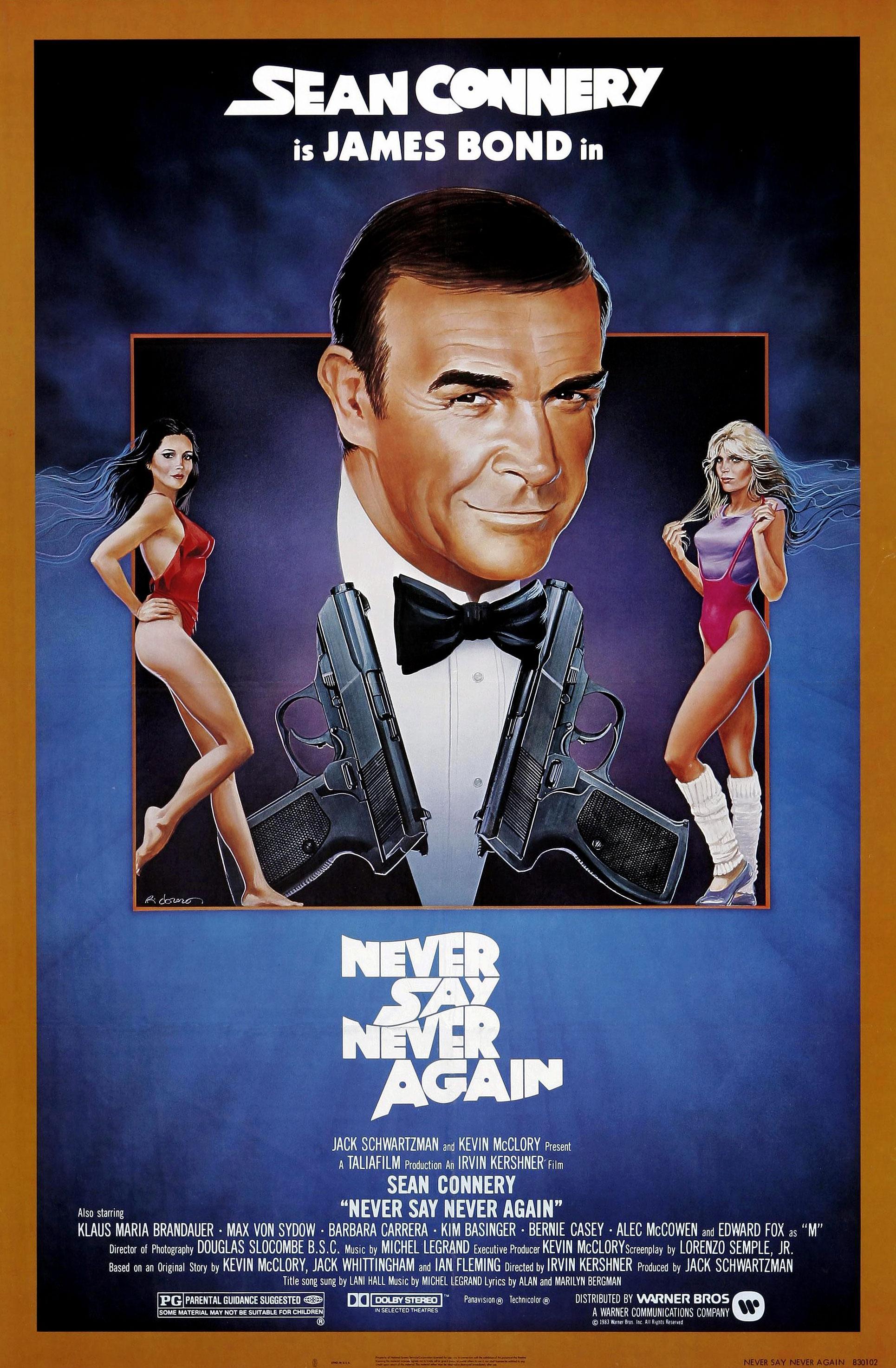 Постер фильма Никогда не говори никогда | Never Say Never Again