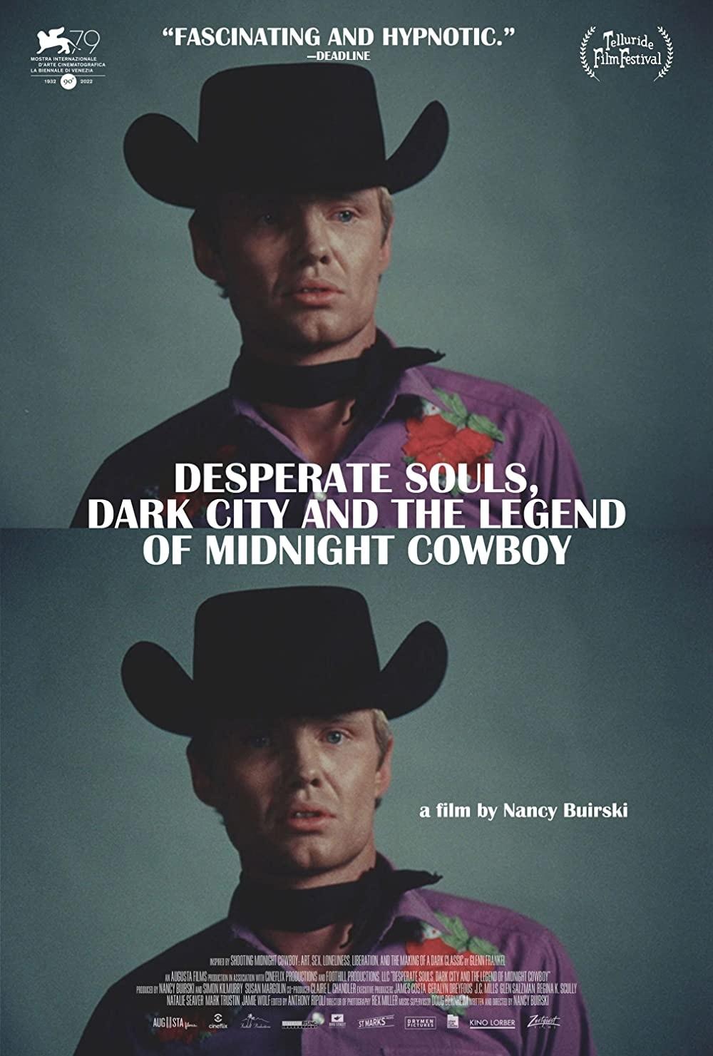 Постер фильма Desperate Souls, Dark City and the Legend of Midnight Cowboy