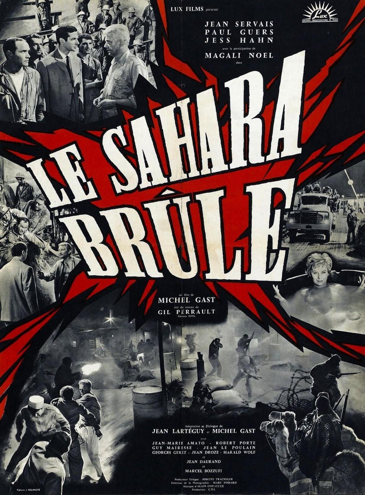 Постер фильма Sahara brûle