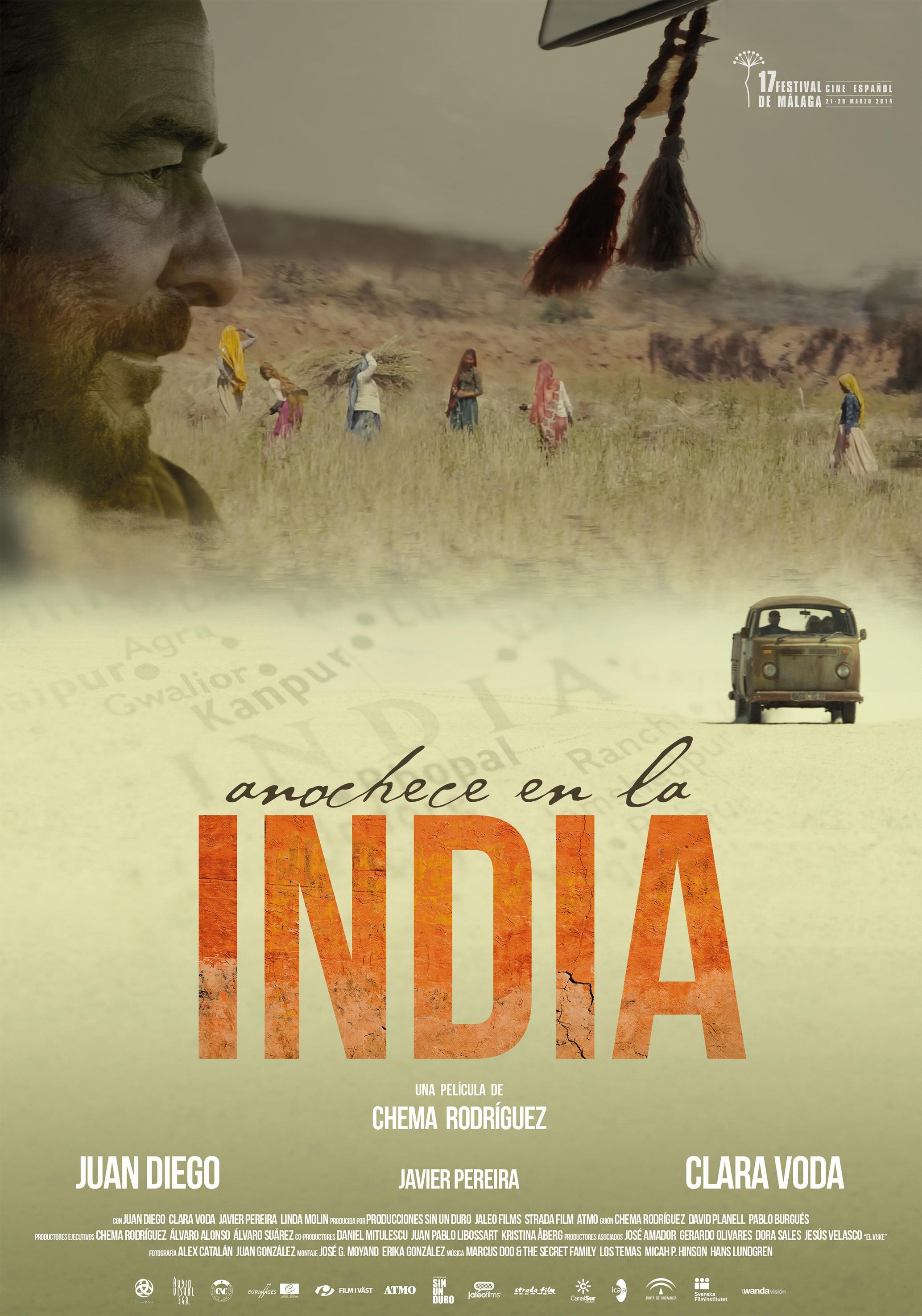 Постер фильма Полночь в Индии | Anochece en la India