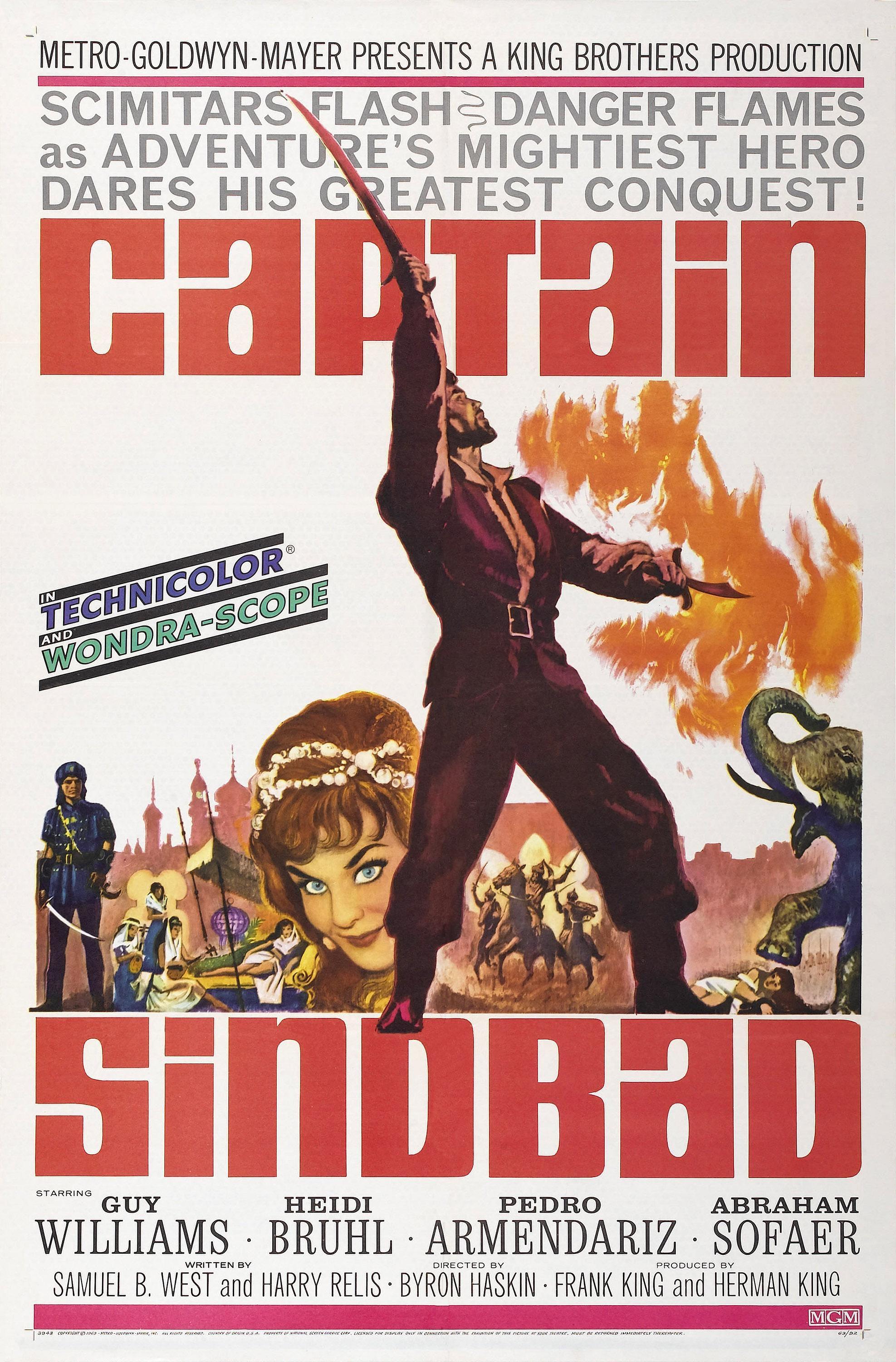 Постер фильма Captain Sindbad