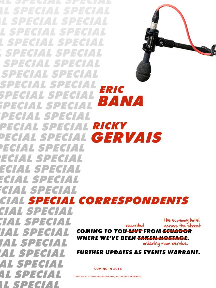 Постер фильма Специальные корреспонденты | Special Correspondents