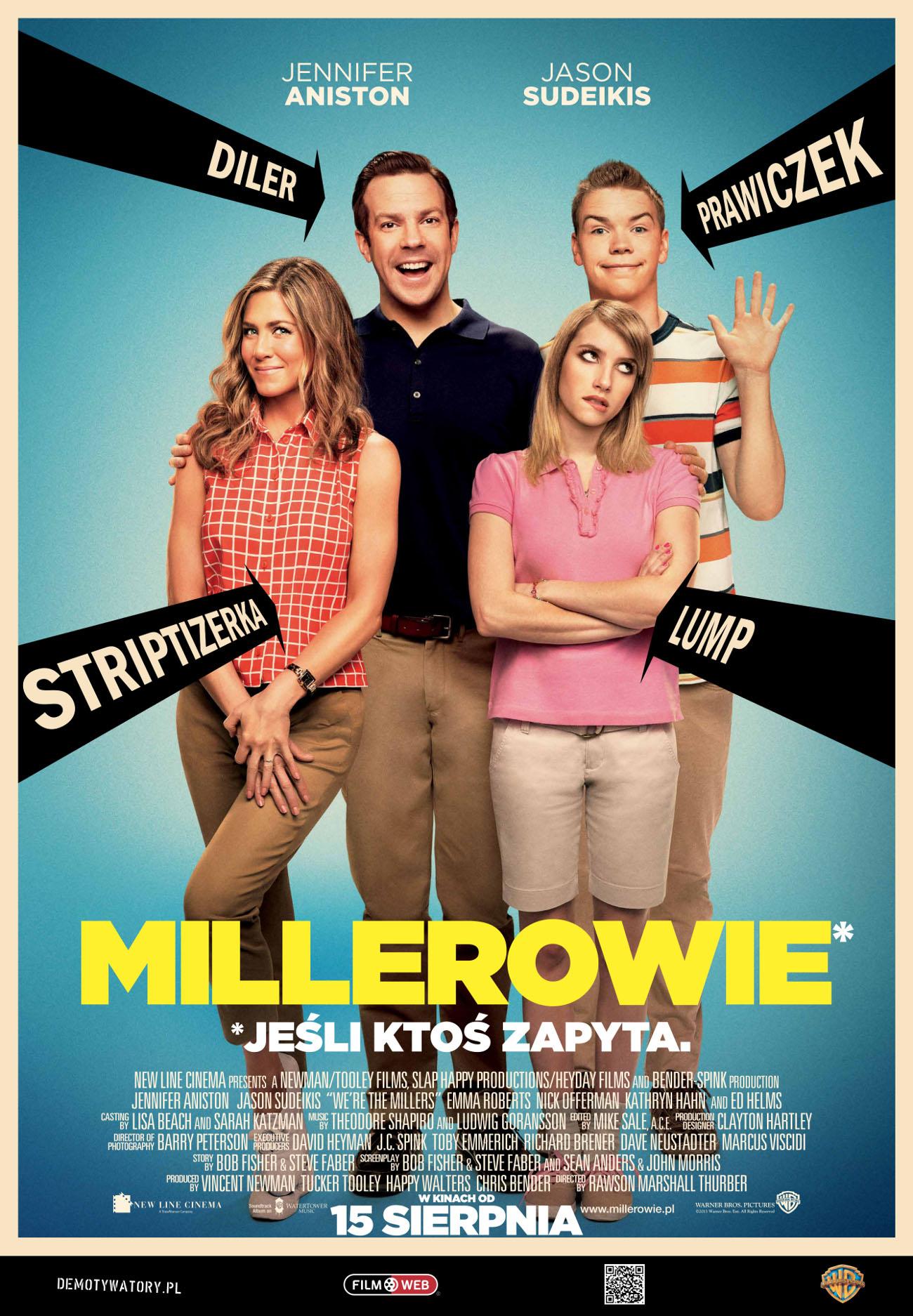 Постер фильма Мы - Миллеры | We're the Millers