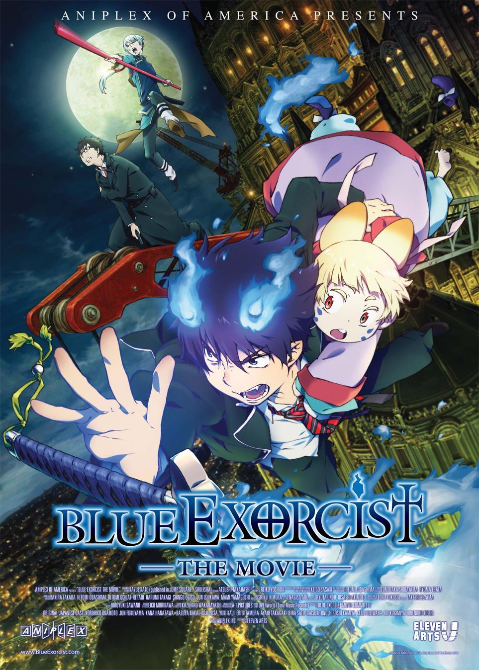 Постер фильма Синий Экзорцист: Фильм | Blue Exorcist the Movie