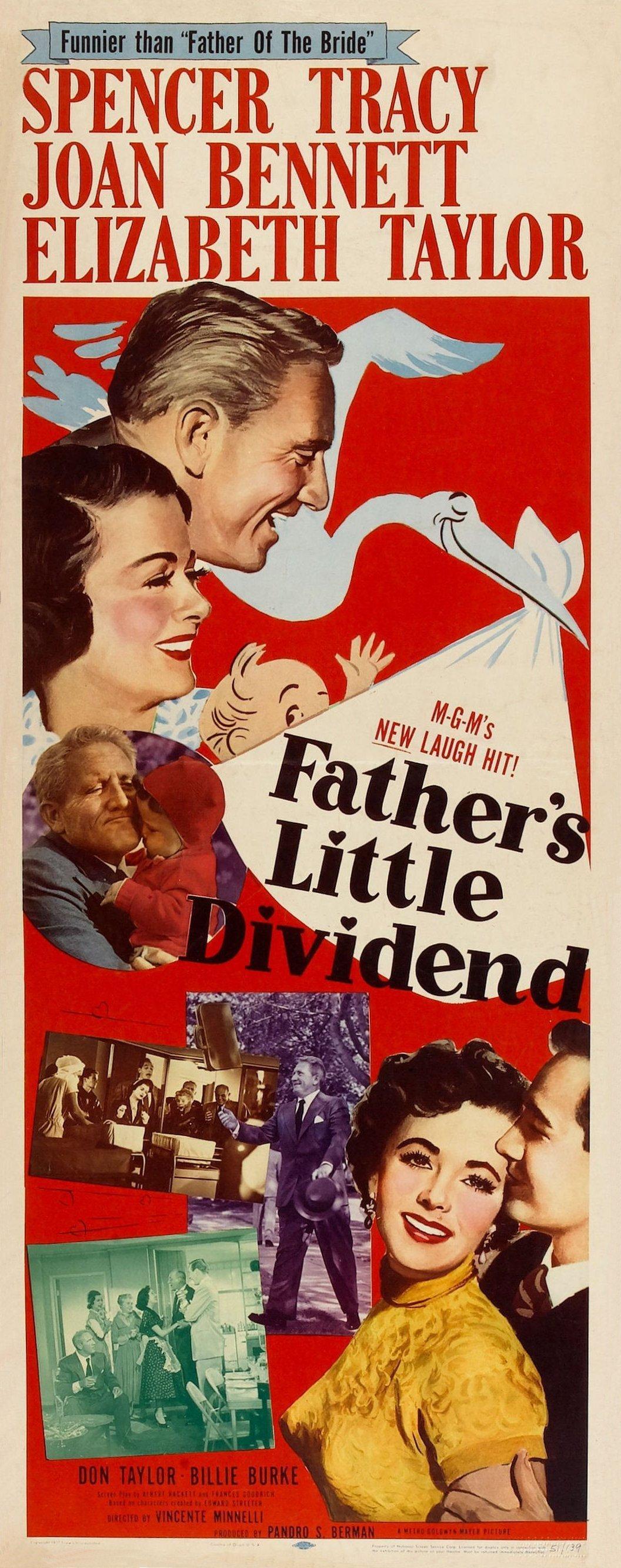 Постер фильма Маленькая прибыль отца | Father's Little Dividend