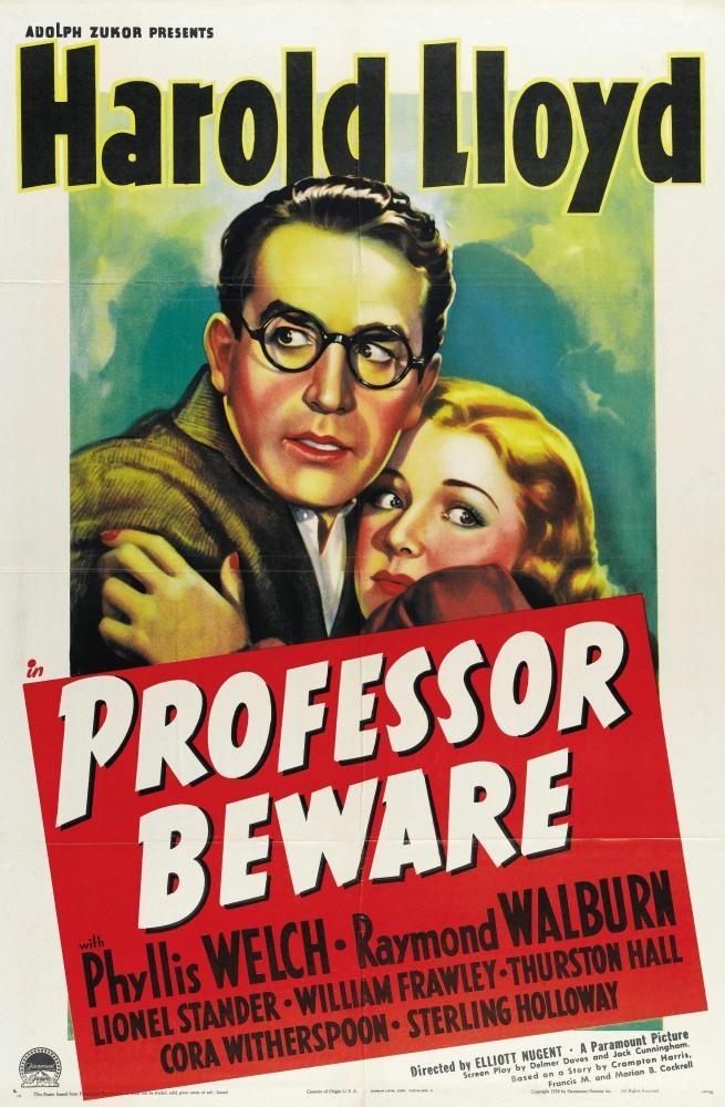 Постер фильма Профессор, остерегайся | Professor Beware