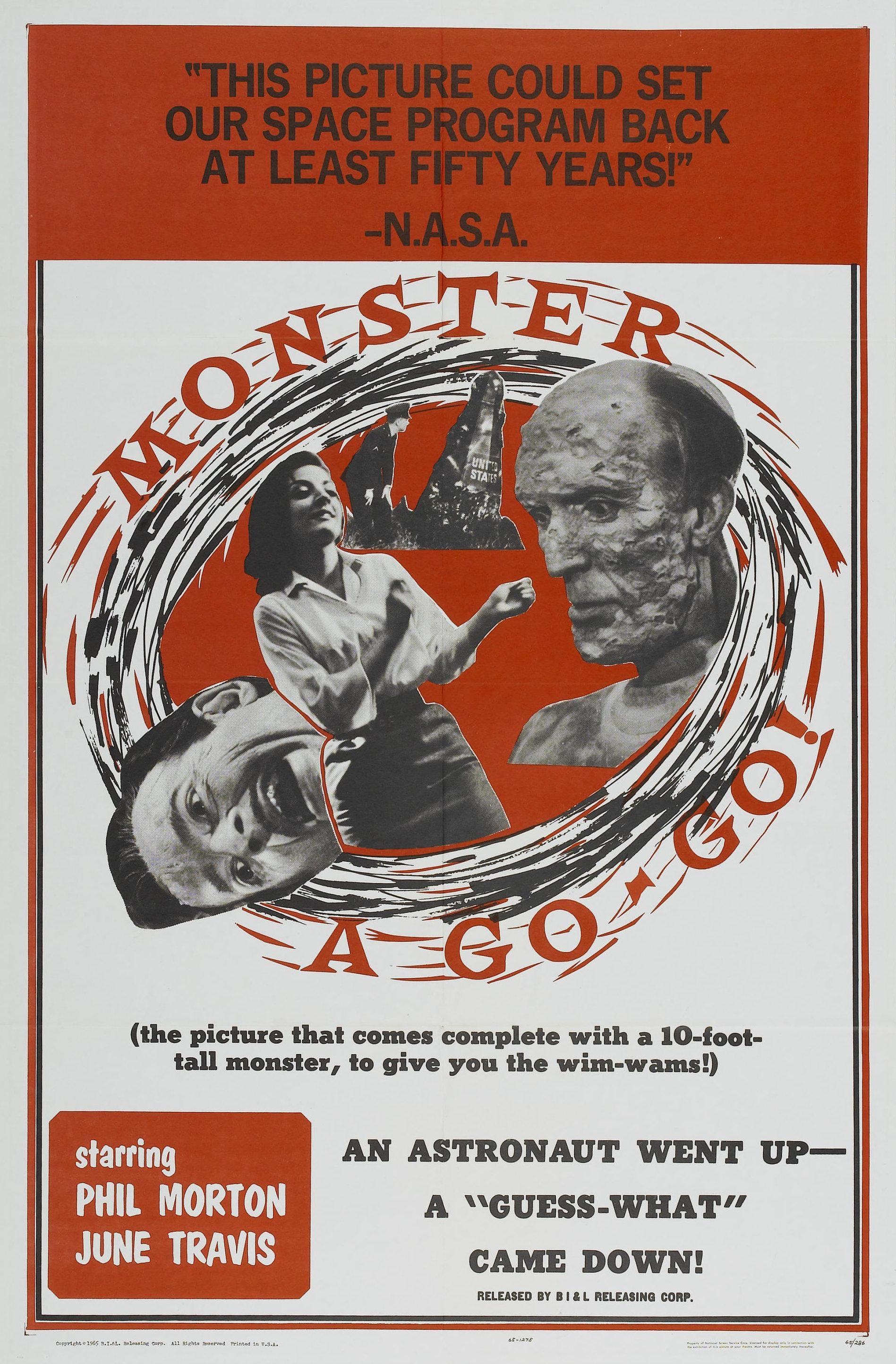 Постер фильма Monster a-Go Go