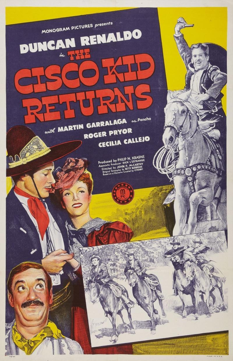 Постер фильма Cisco Kid Returns