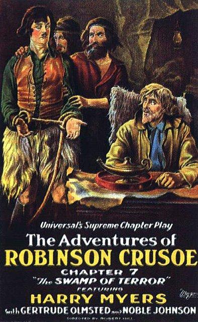 Постер фильма Adventures of Robinson Crusoe