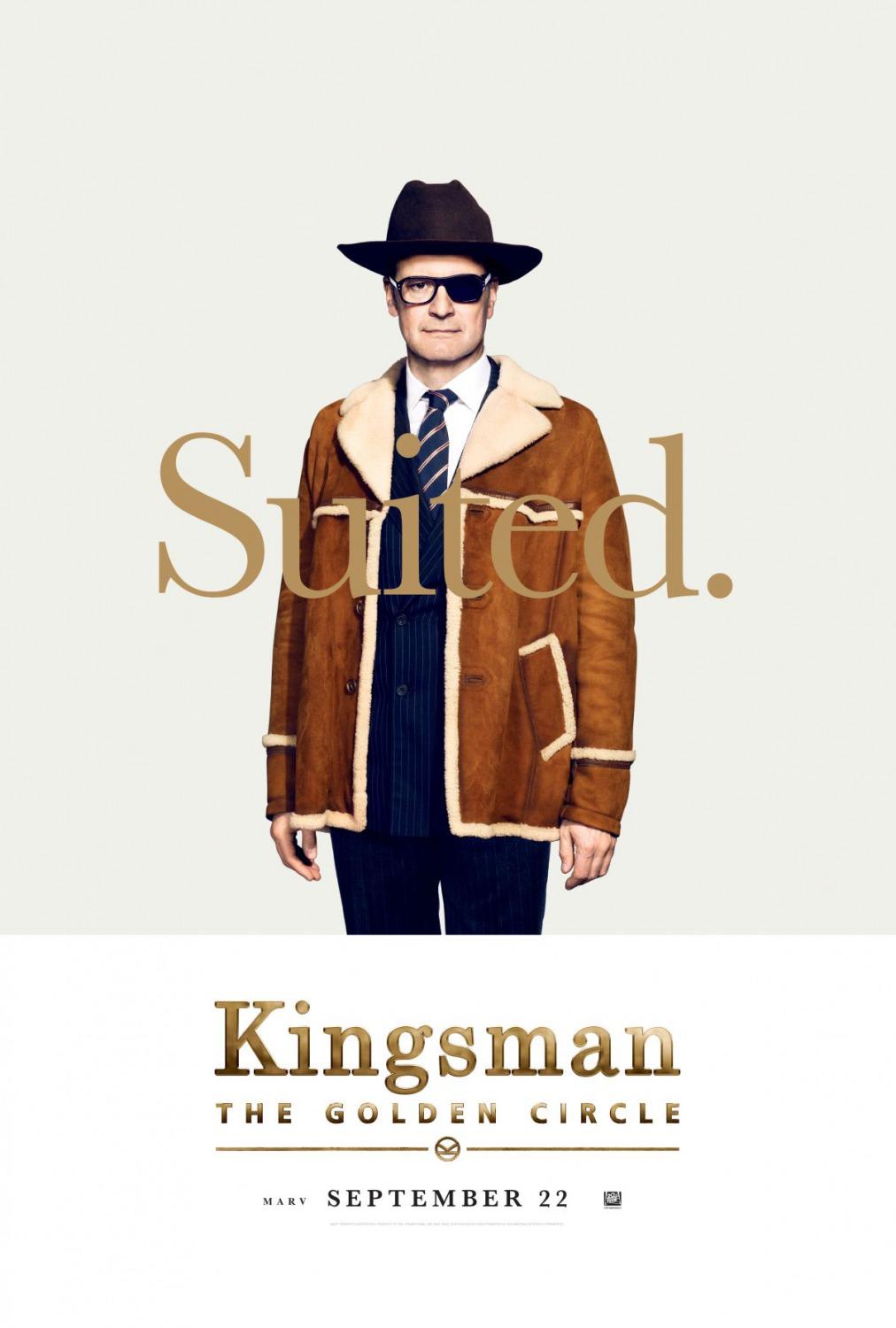 Постер фильма Kingsman: Золотое кольцо | Kingsman: The Golden Circle