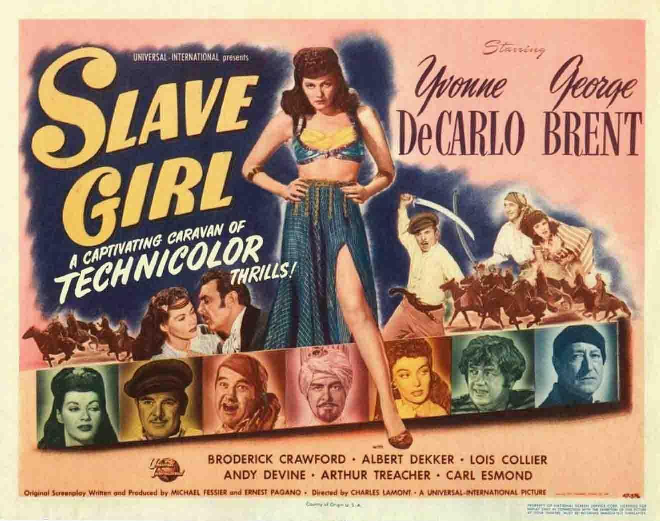 Постер фильма Slave Girl
