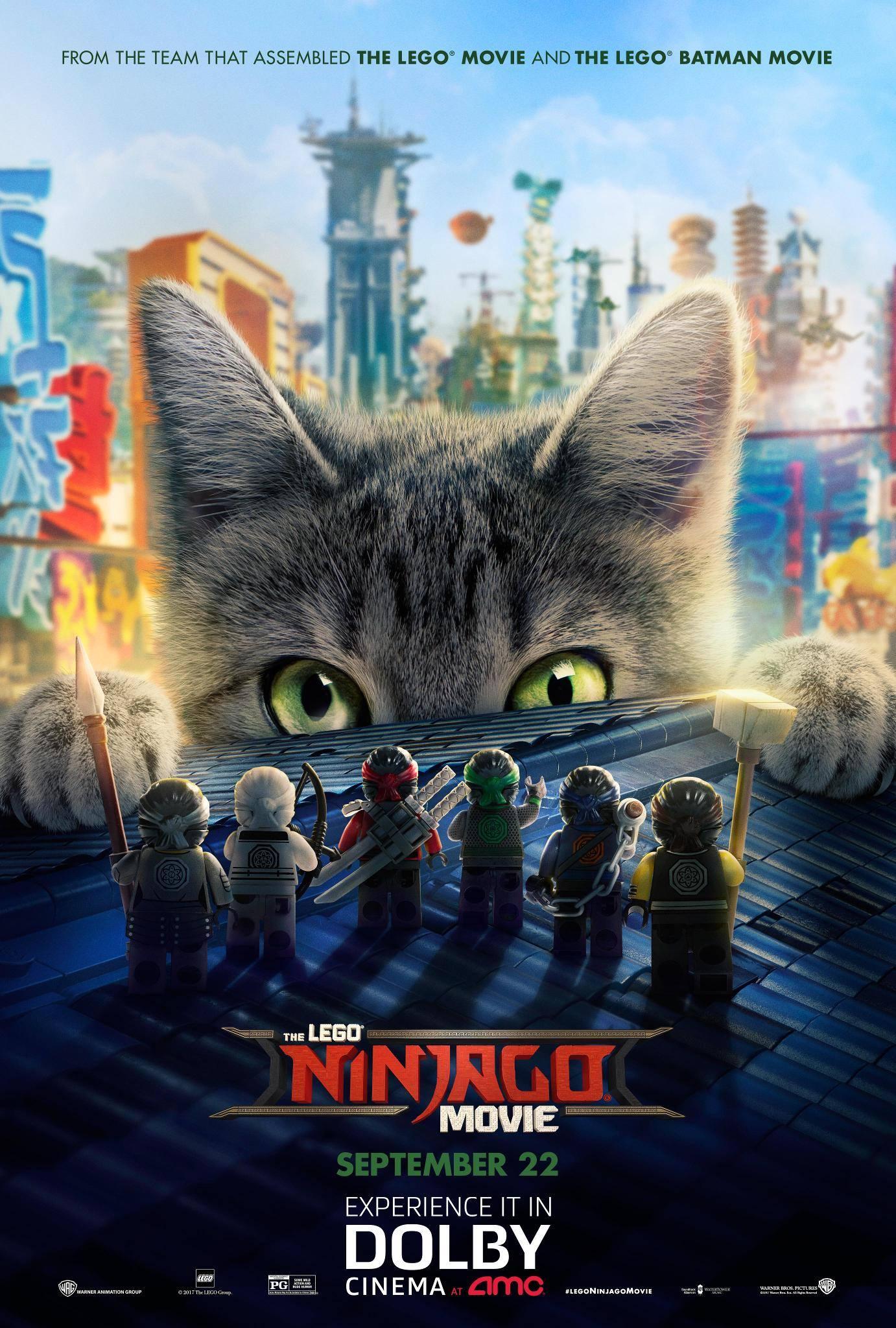 Постер фильма ЛЕГО Ниндзяго Фильм | LEGO NINJAGO Movie