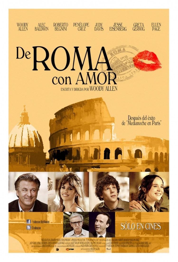 Постер фильма Римские приключения | To Rome with Love