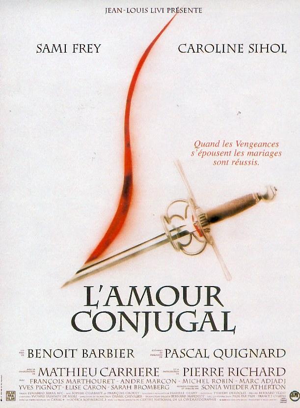 Постер фильма Супружеская любовь | L'amour conjugal