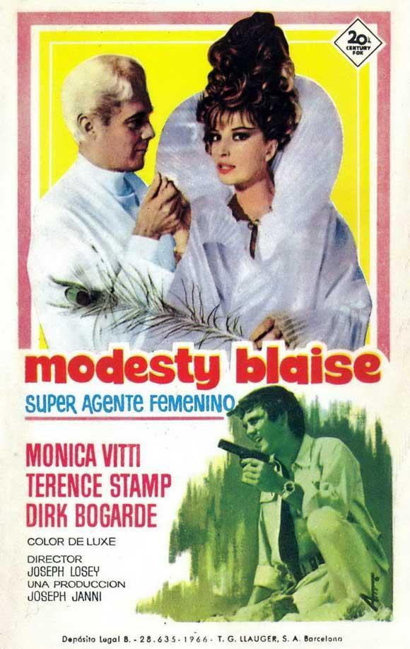 Постер фильма Модести Блэйз | Modesty Blaise