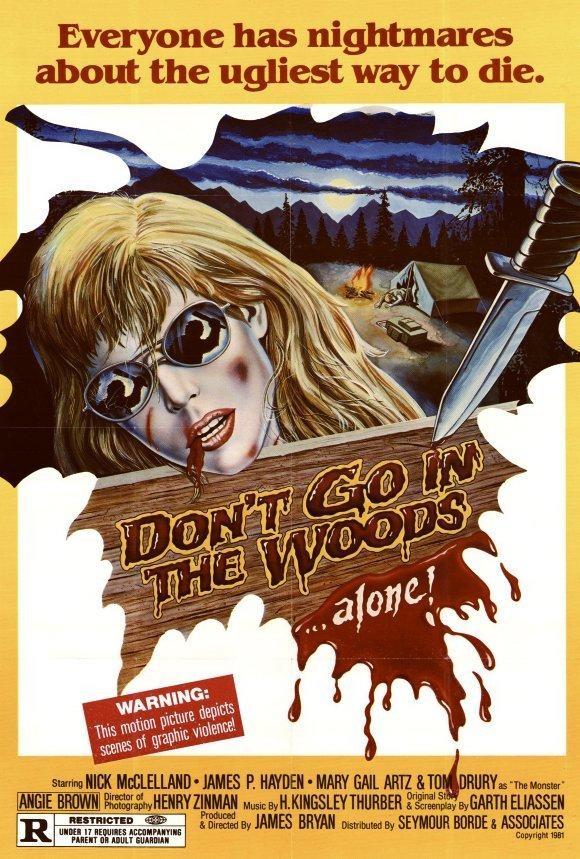 Постер фильма Don't Go in the Woods