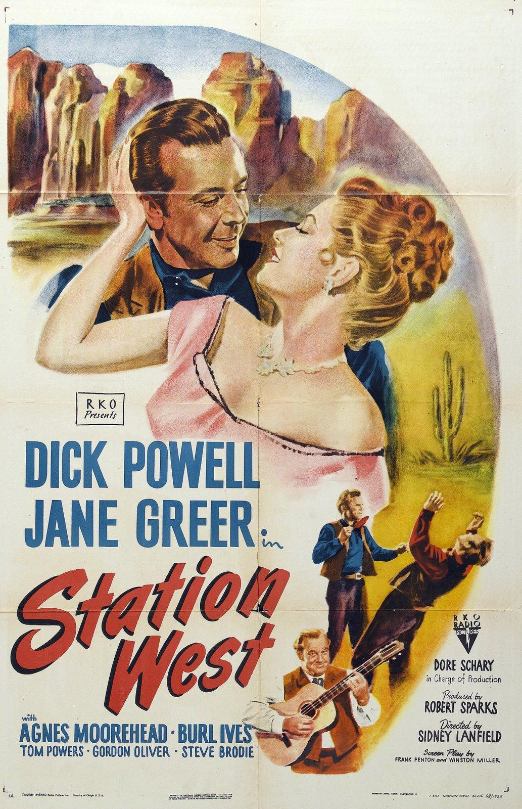 Постер фильма Станция Вест | Station West