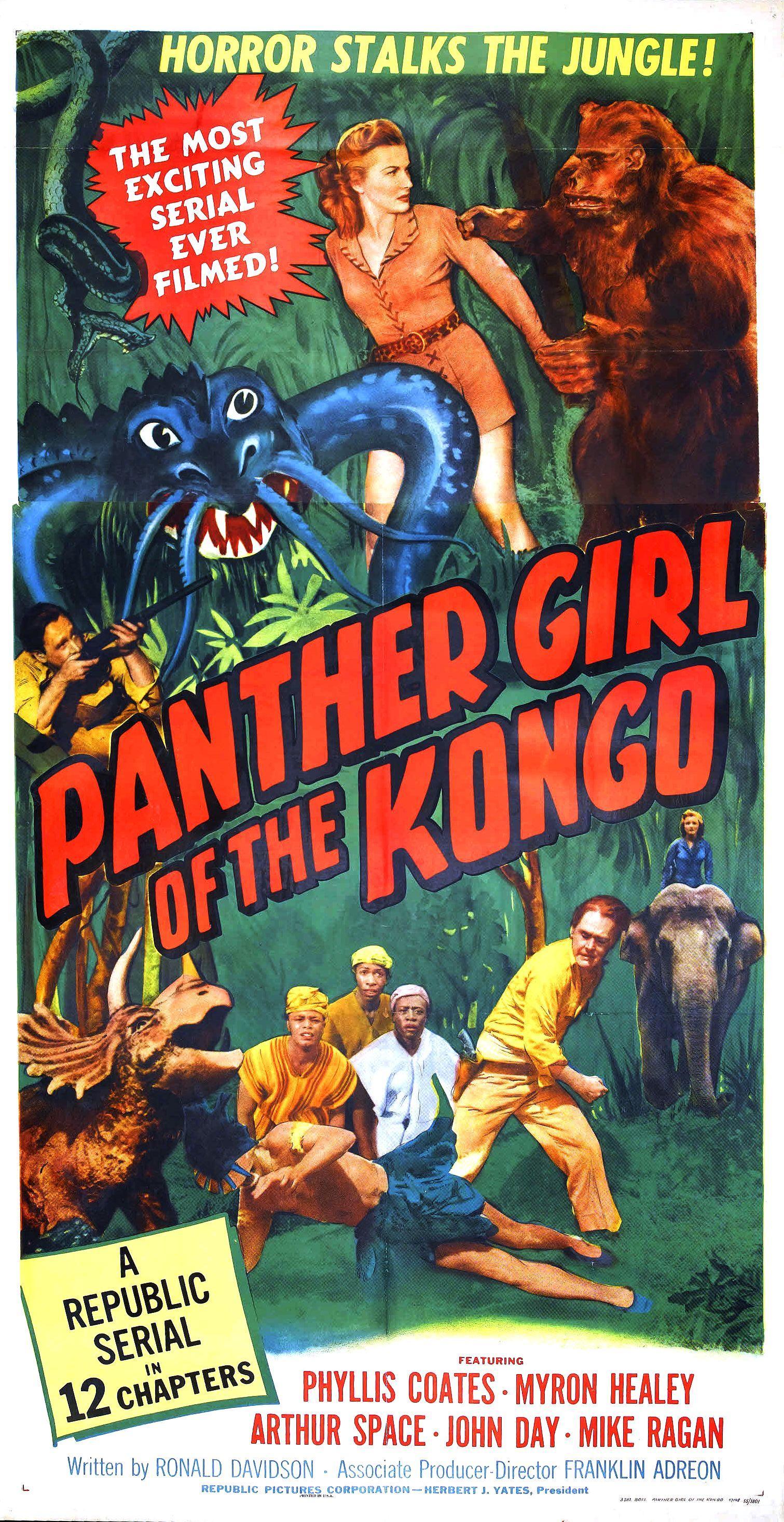Постер фильма Panther Girl of the Kongo