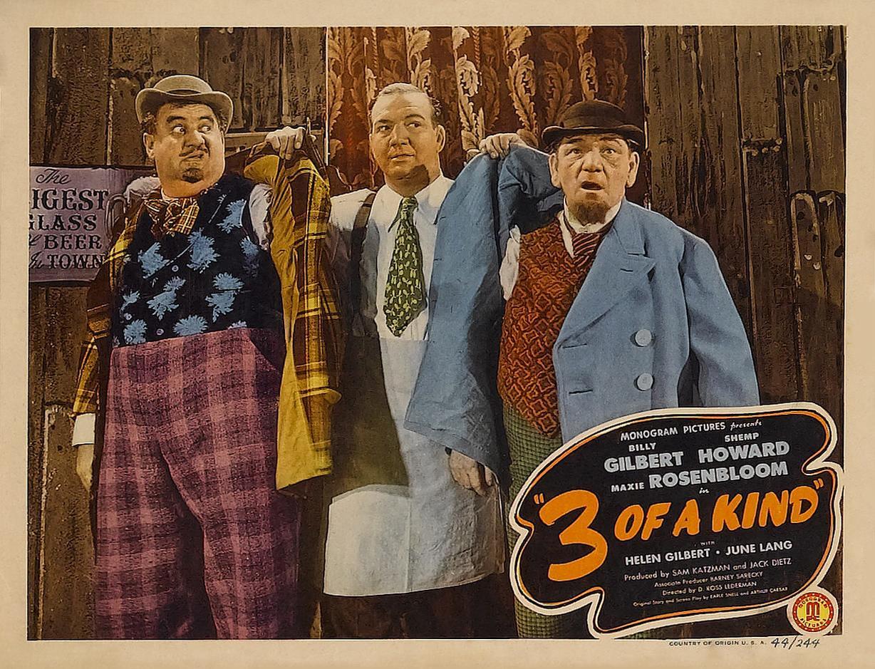 Постер фильма Three of a Kind