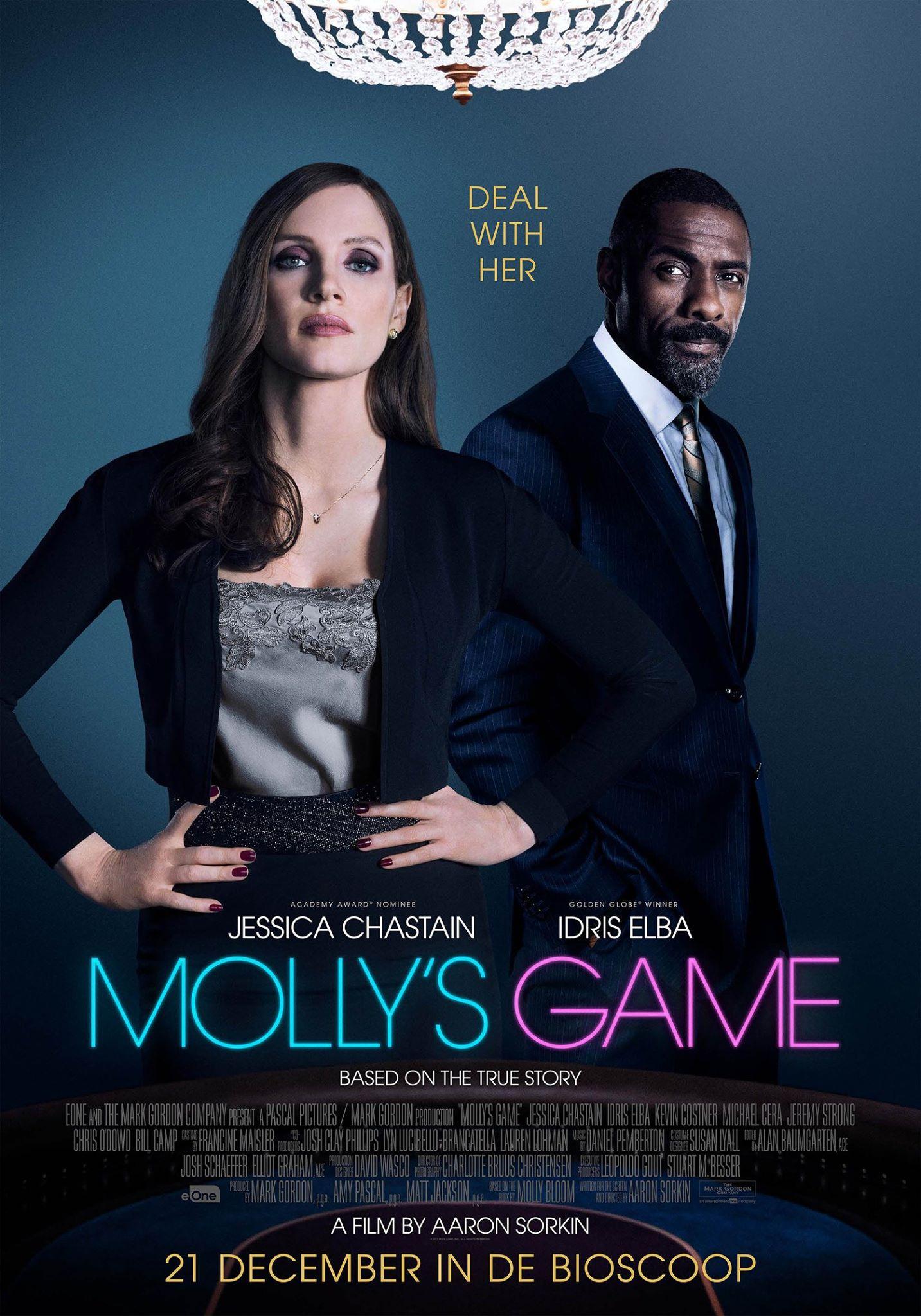 Постер фильма Большая игра | Molly's Game