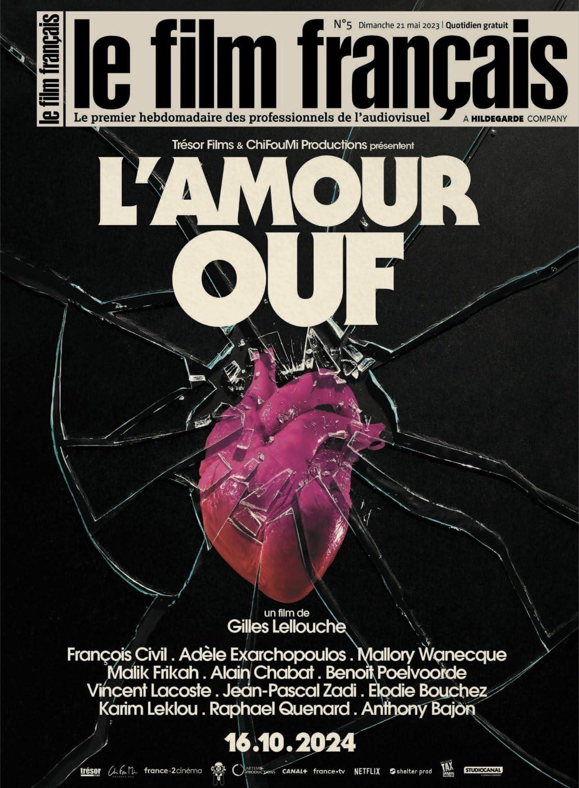 Постер фильма Разбитые сердца | L'Amour ouf