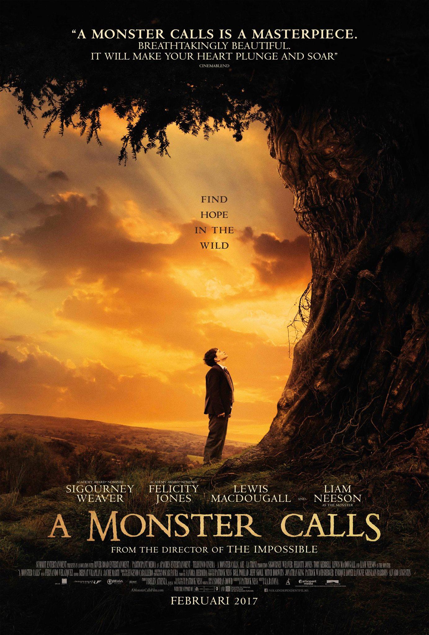 Постер фильма Голос монстра | Monster Calls