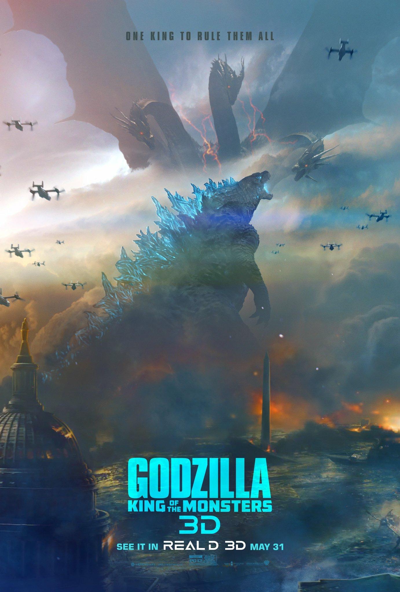 Постер фильма Годзилла 2: Король монстров | Godzilla: King of the Monsters