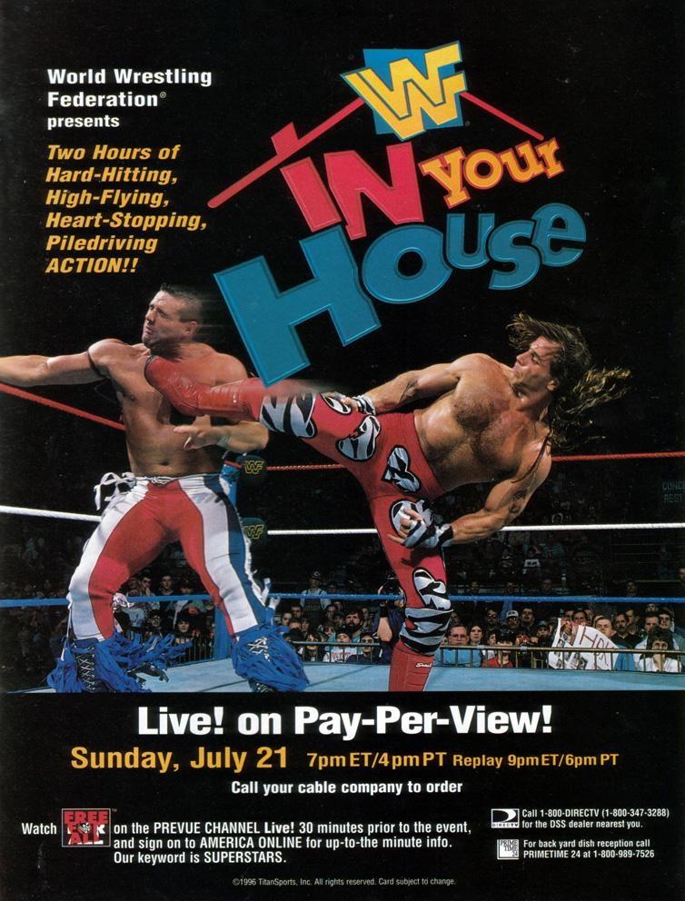 Постер фильма WWF in Your House: International Incident