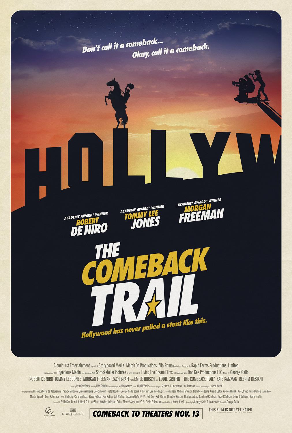 Постер фильма Афера по-голливудски | The Comeback Trail