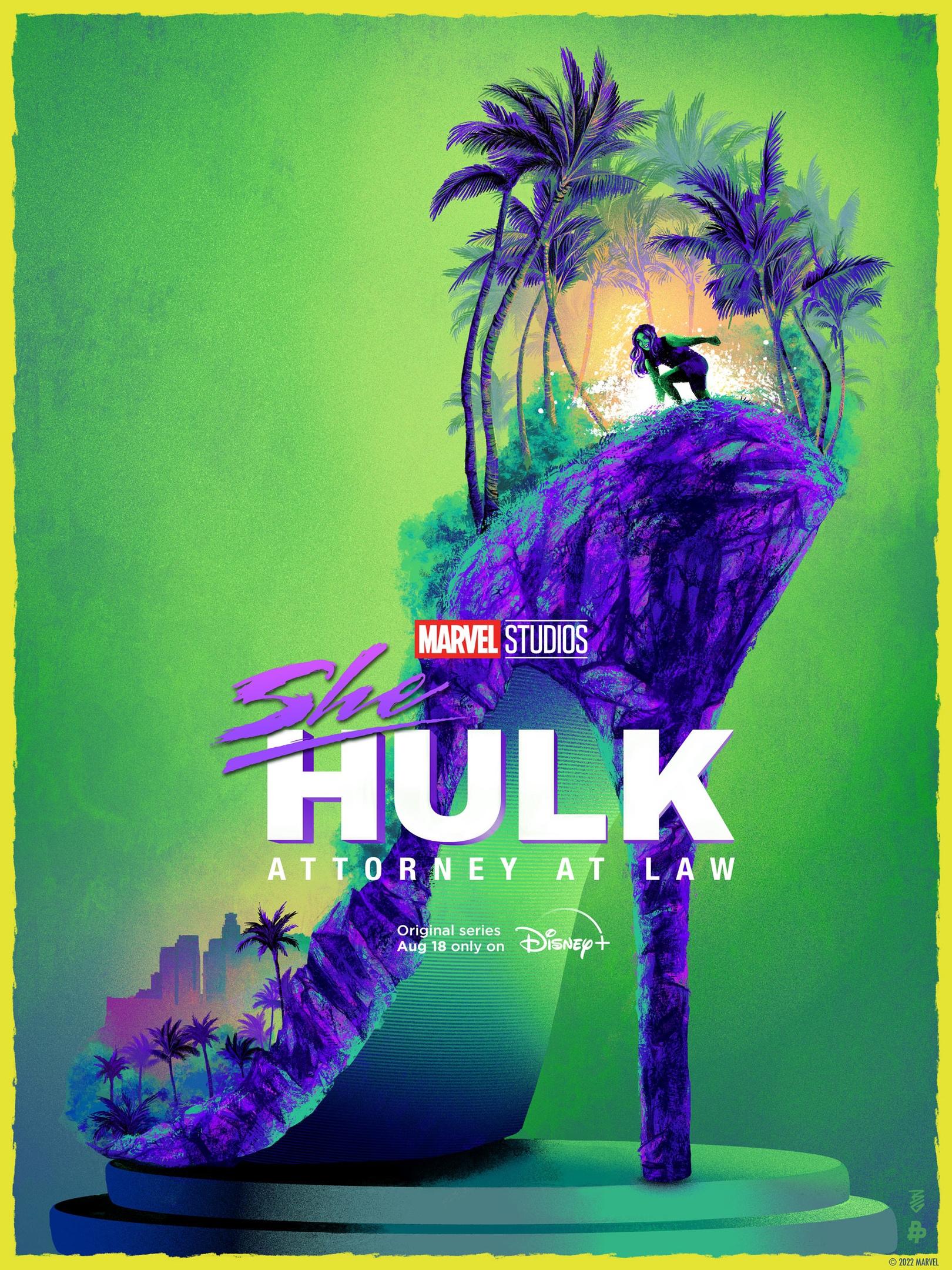 Постер фильма Женщина-Халк | She-Hulk: Attorney at Law
