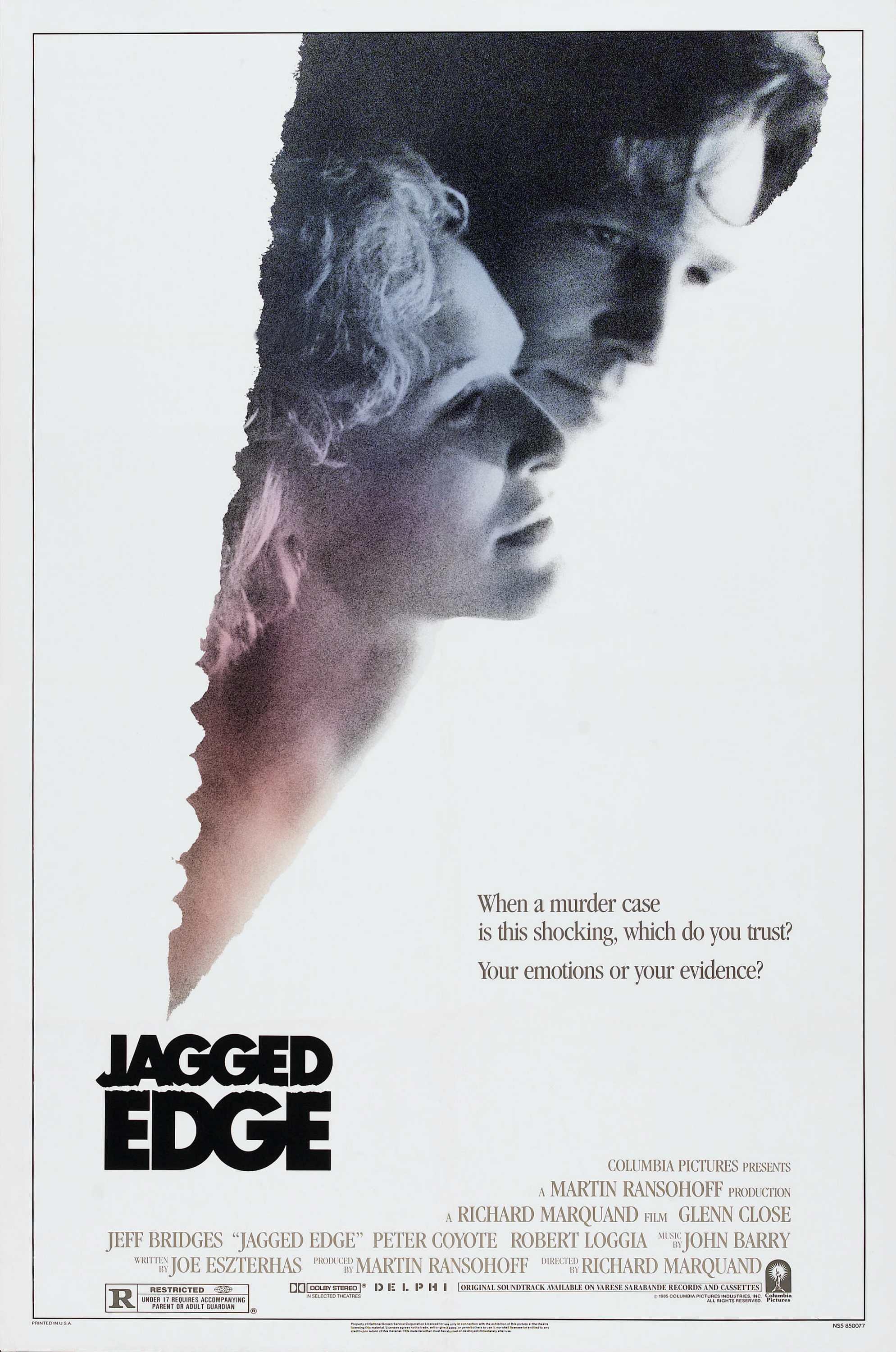 Постер фильма Зазубренное лезвие | Jagged Edge
