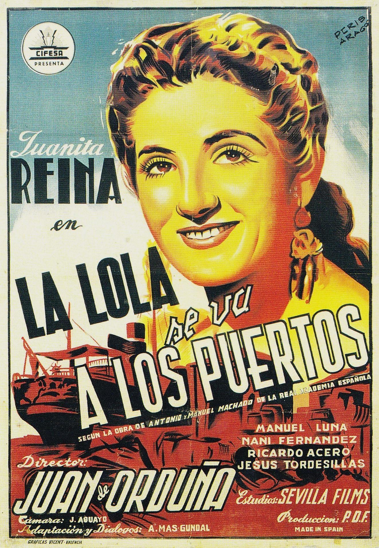 Постер фильма Lola se va a los puertos