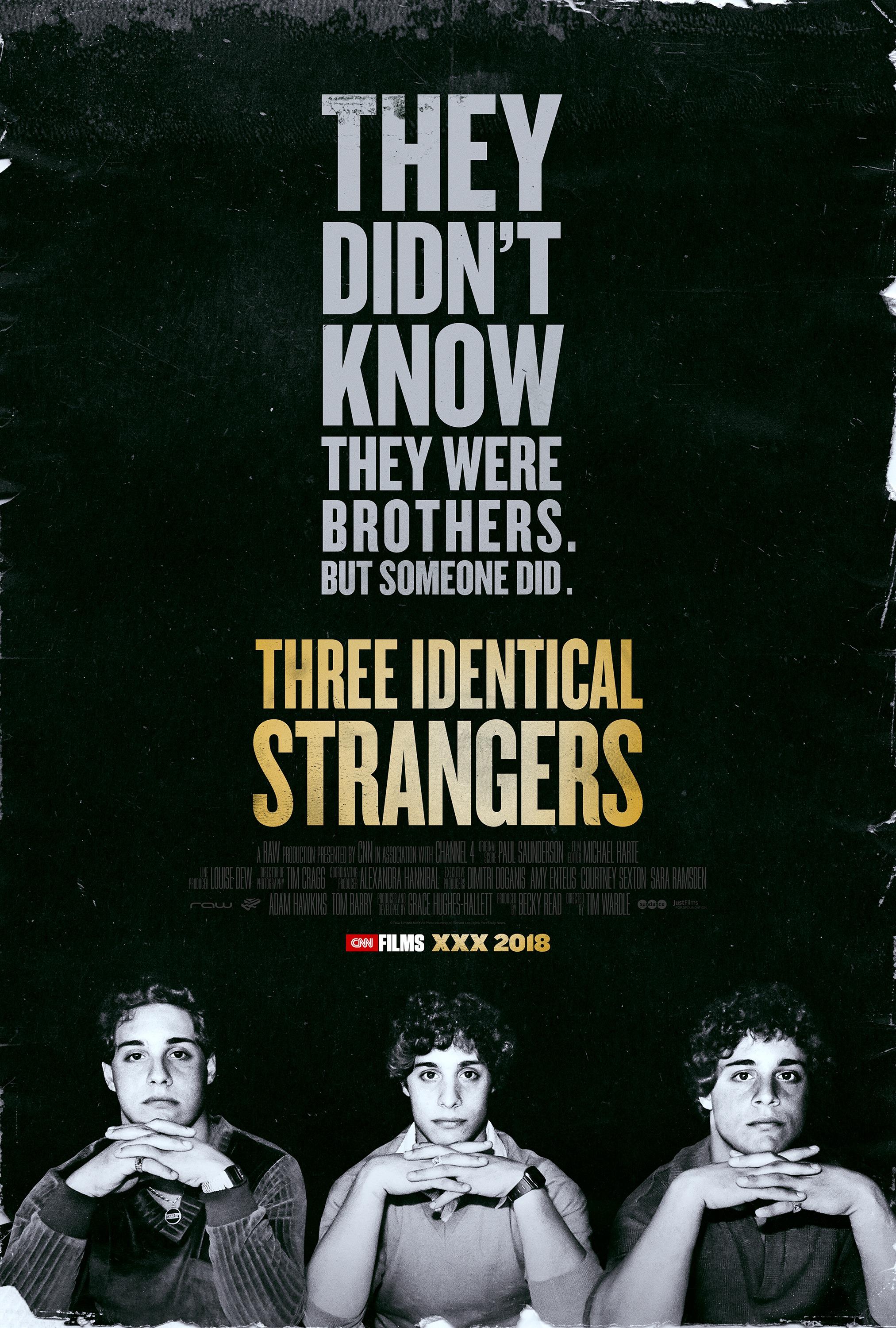Постер фильма Three Identical Strangers 