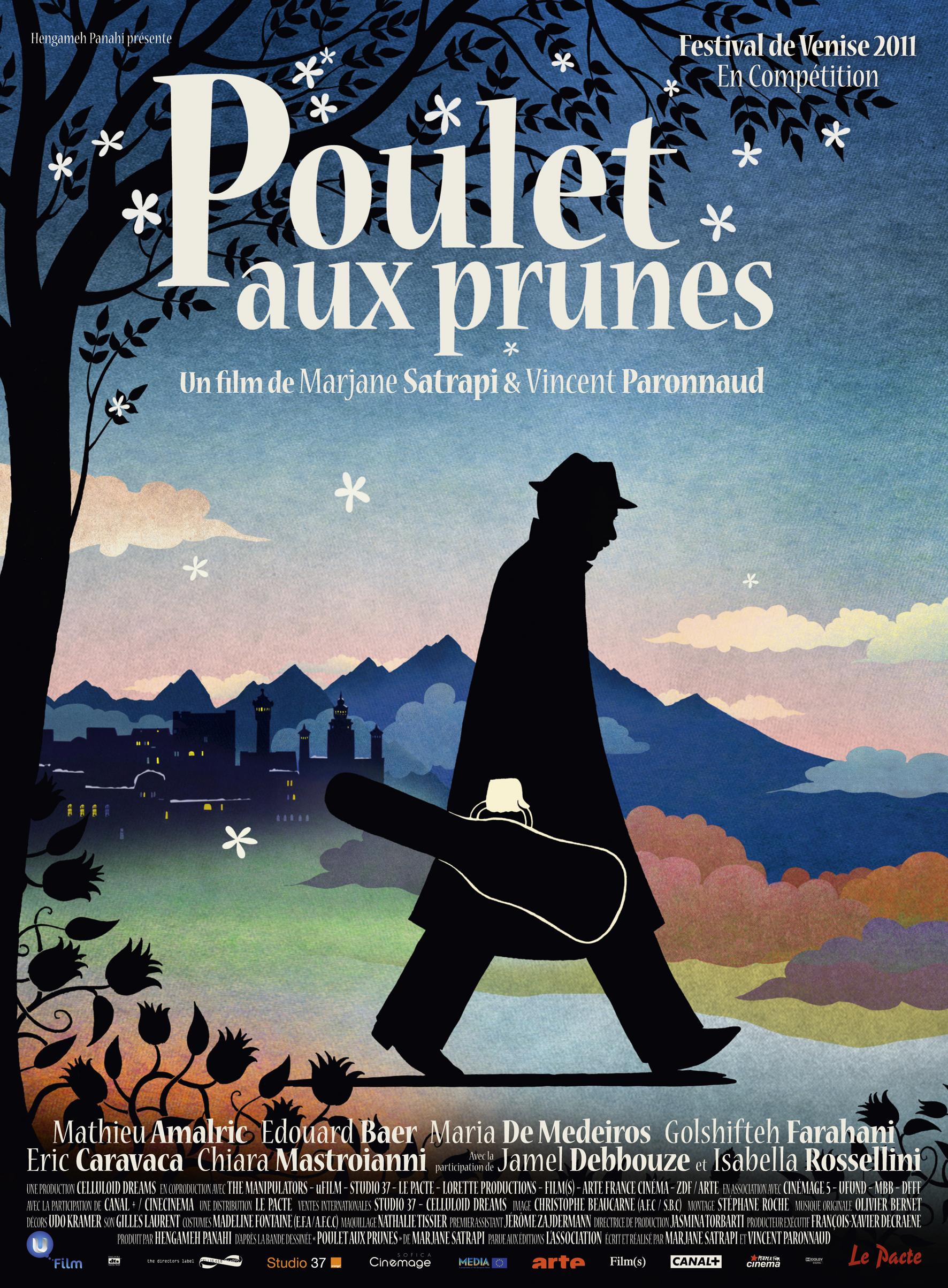Постер фильма Цыпленок с черносливом | Poulet aux prunes