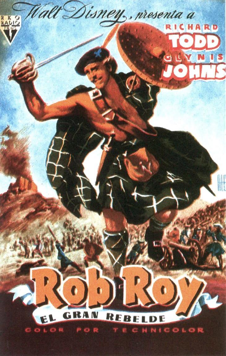 Постер фильма Rob Roy: The Highland Rogue