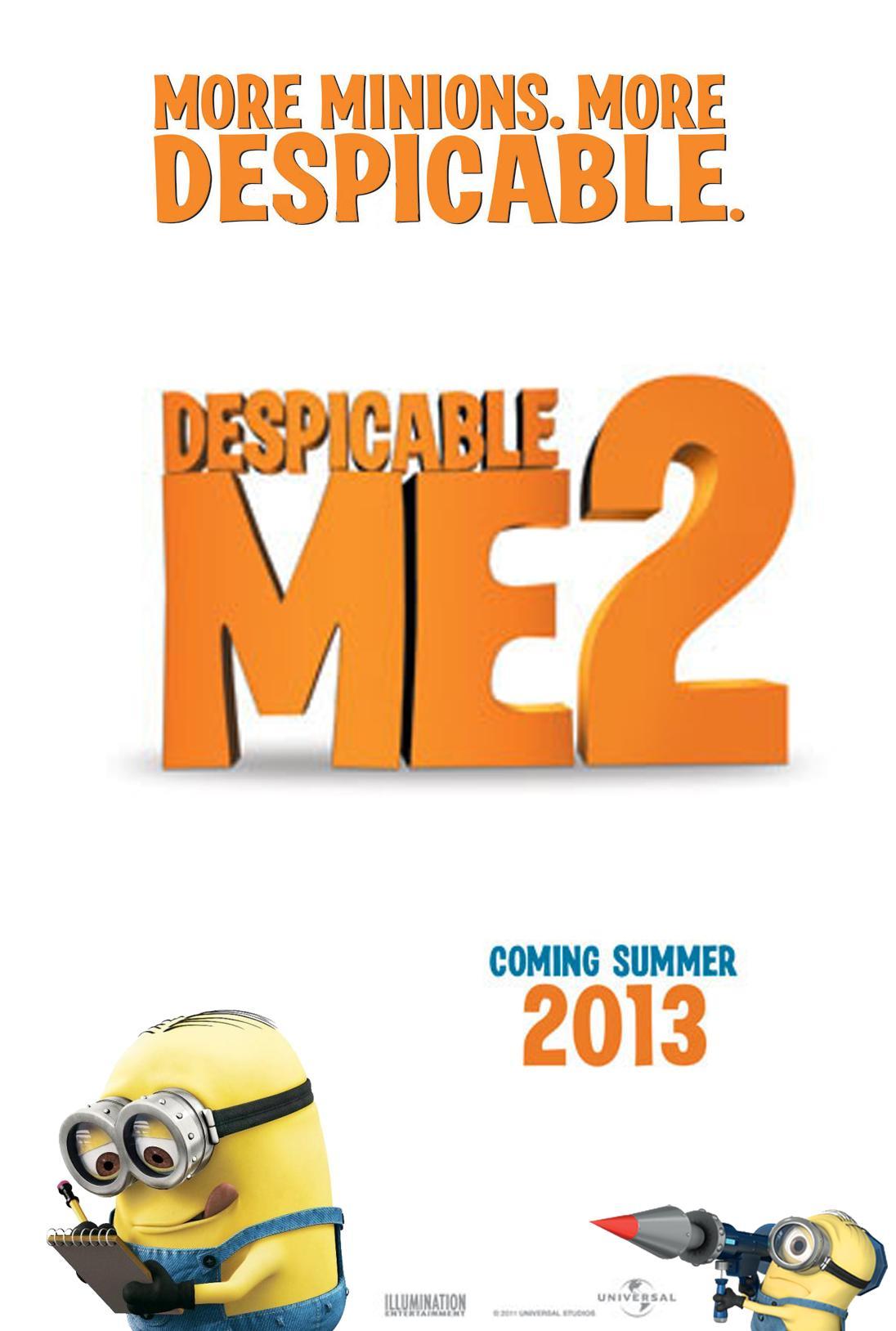 Постер фильма Гадкий Я 2 | Despicable Me 2