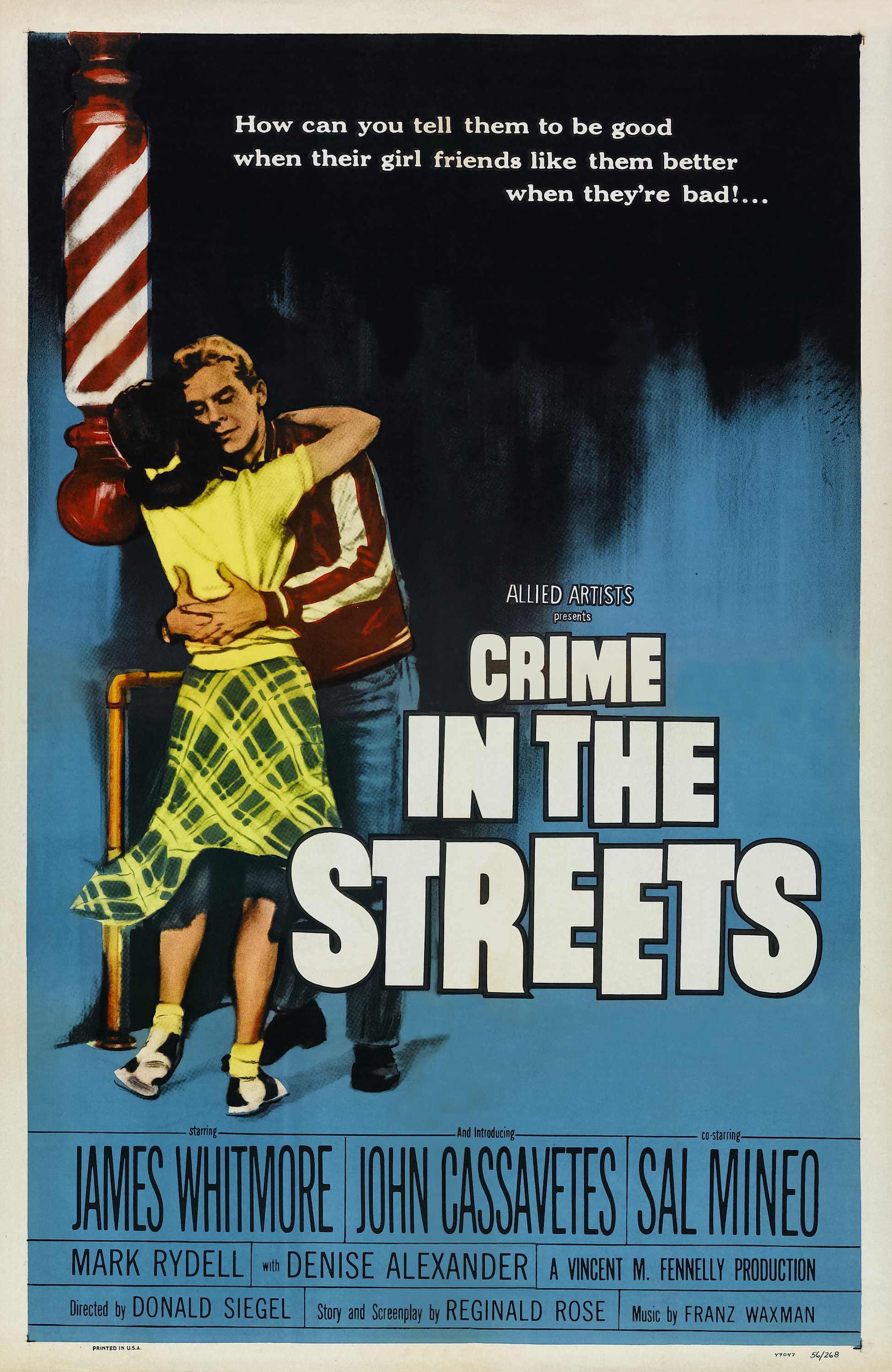 Постер фильма Crime in the Streets