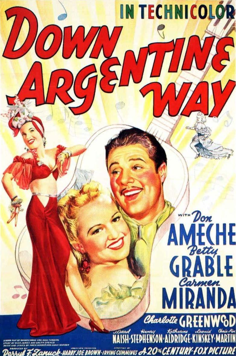 Постер фильма Даже по аргентински | Down Argentine Way
