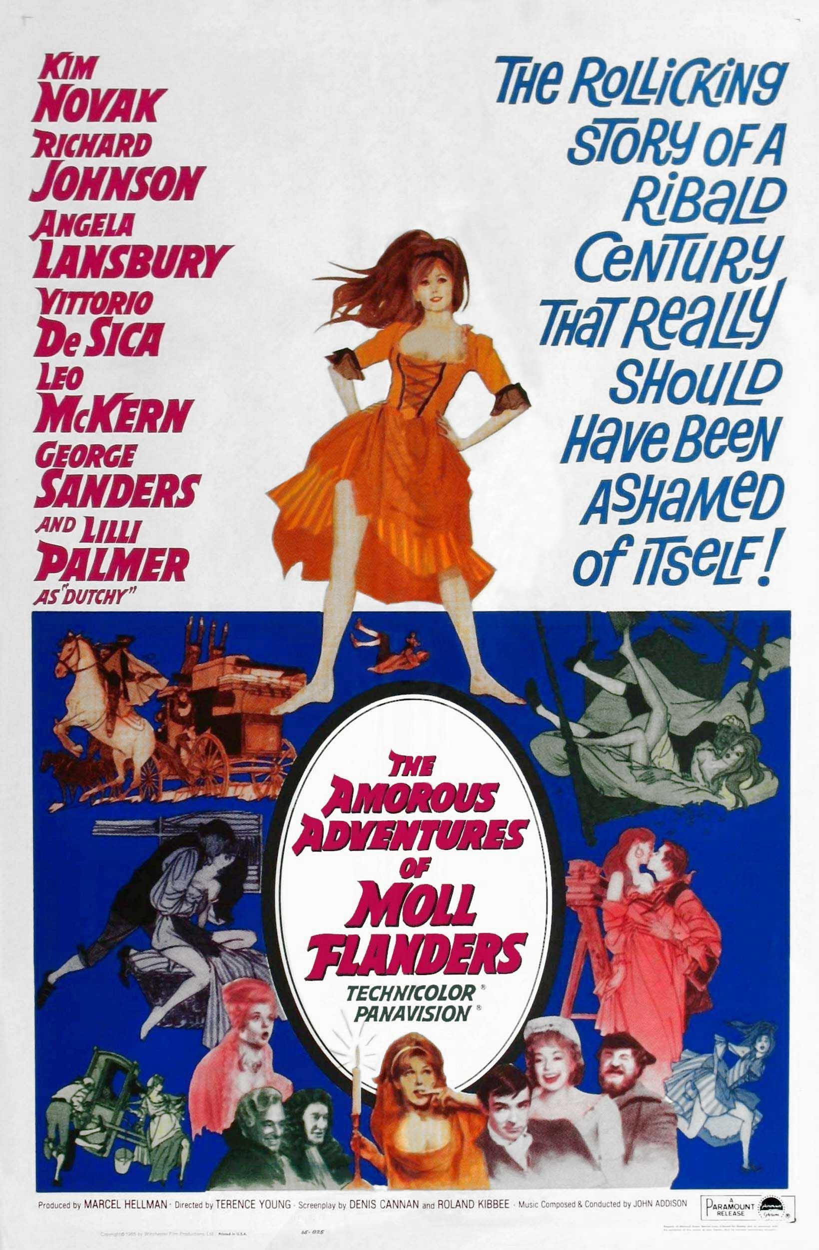 Постер фильма Любовные приключения Молл Флэндерс | Amorous Adventures of Moll Flanders