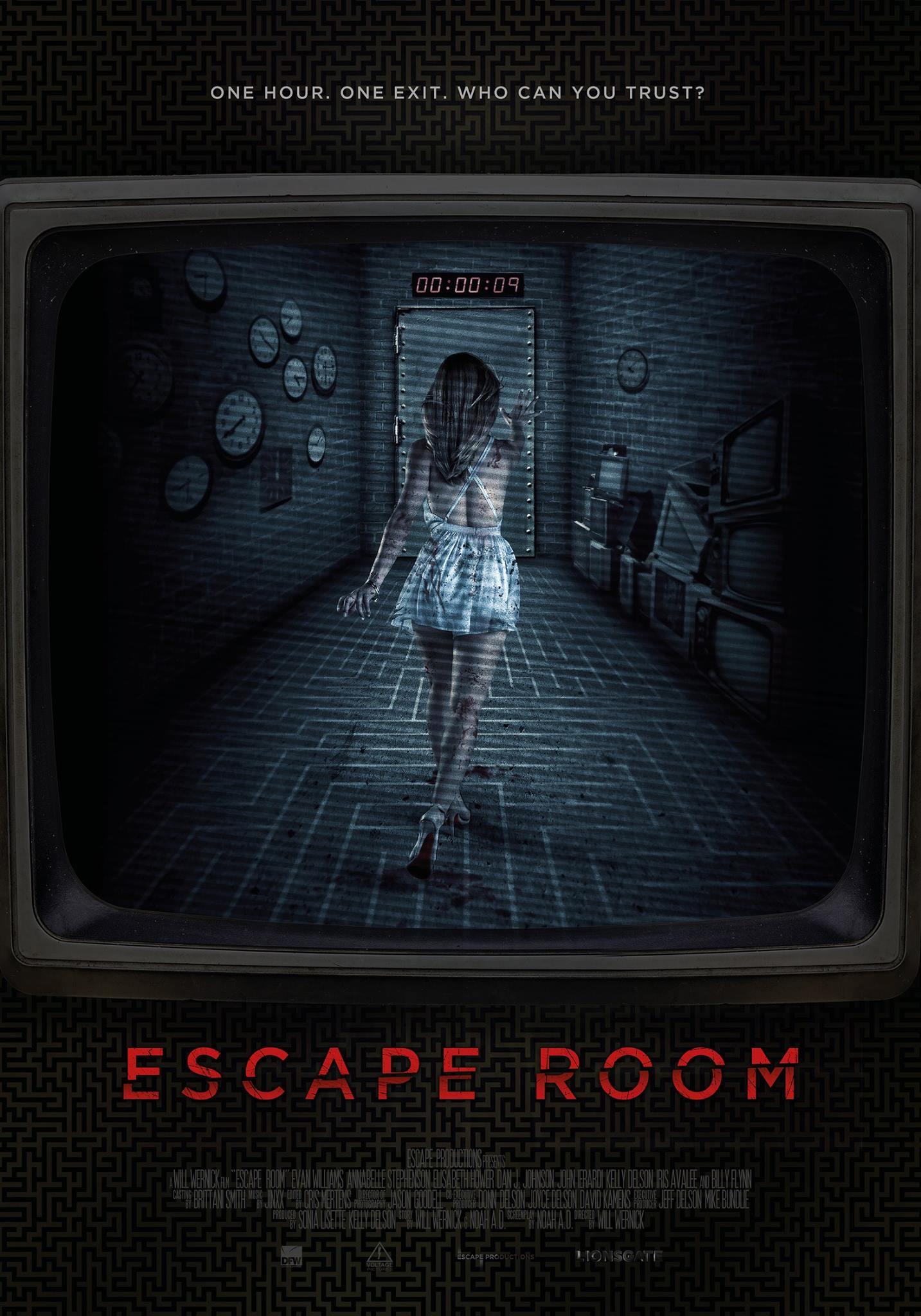 Постер фильма Клаустрофобия | Escape Room