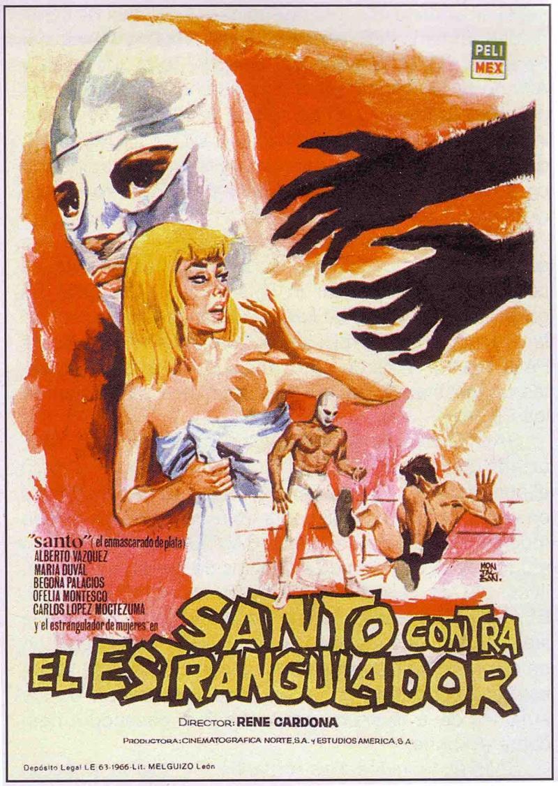 Постер фильма Santo vs el estrangulador