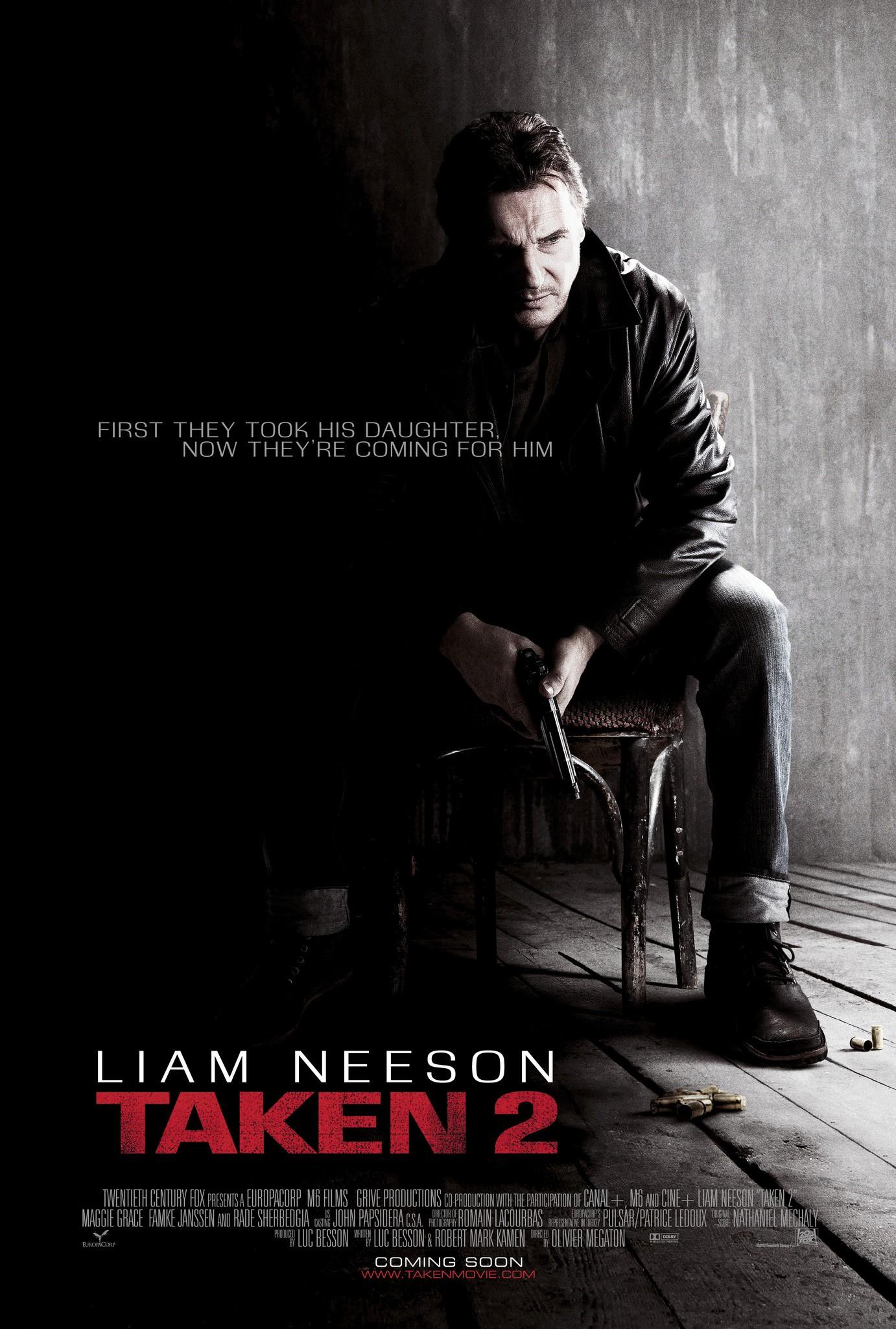 Постер фильма Заложница 2 | Taken 2